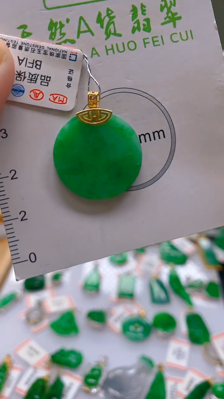 【闪购商品】翡翠18K金镶嵌颈饰新号开播，全场乱卖