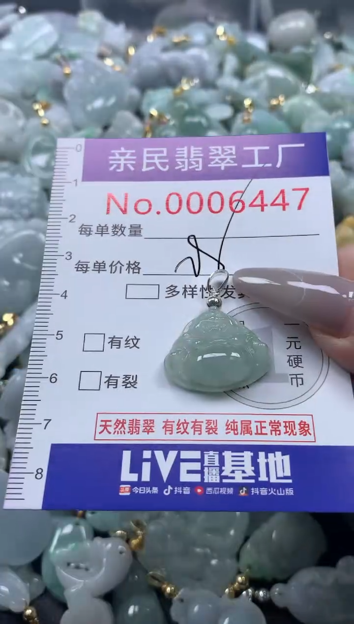 颈饰未镶嵌翡翠6447