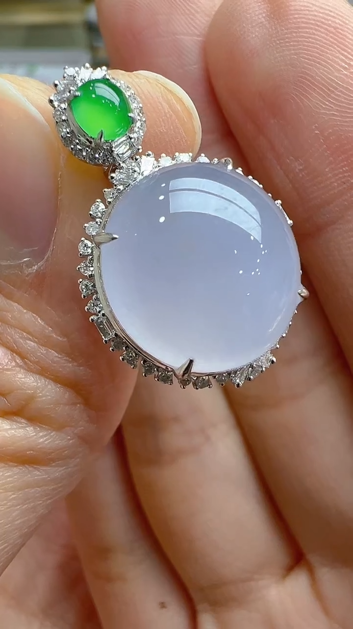 【闪购商品】翡翠吊坠(不含链)18K金镶嵌多样性团购发一件