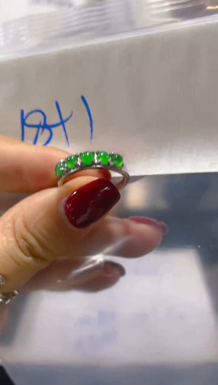 翡翠戒指未镶嵌天然A货翡翠（多样性发货拍一件发件）