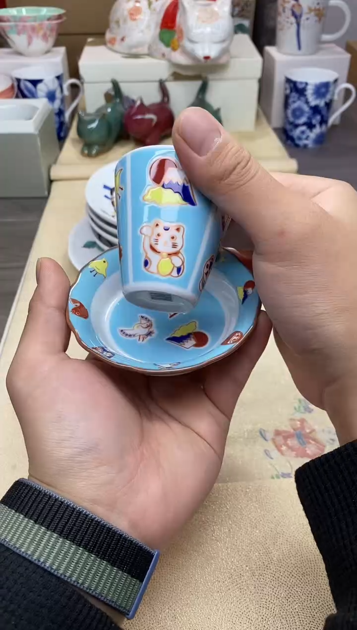 【闪购商品】茶具耐高温全品全新 （夺宝叮咚杯碟）