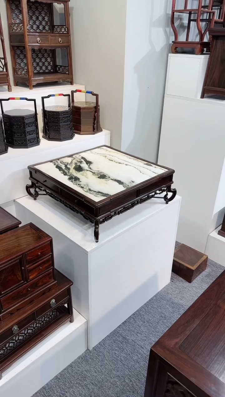 【闪购商品】红酸枝木类成套家具炕几