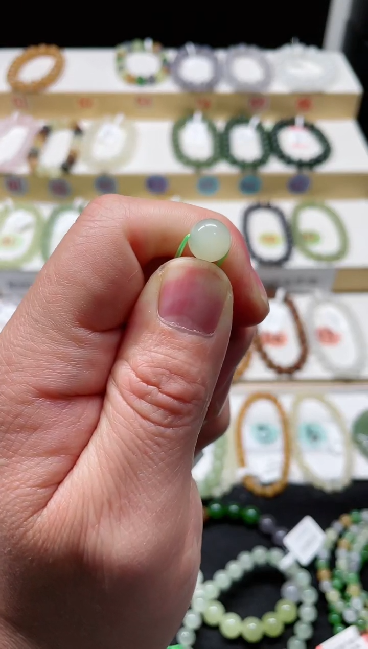 未镶嵌手串和田玉以*-QQ1.0