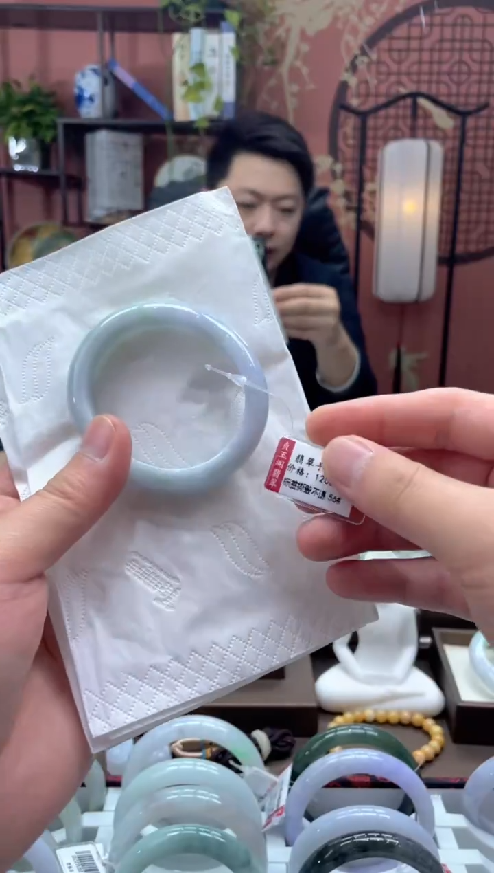 未镶嵌手镯翡翠3594*****