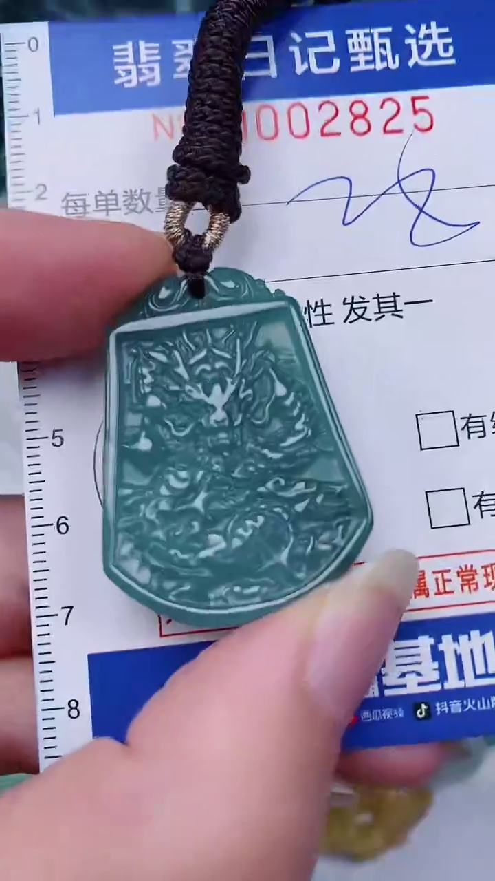 翡翠未镶嵌颈饰00002825