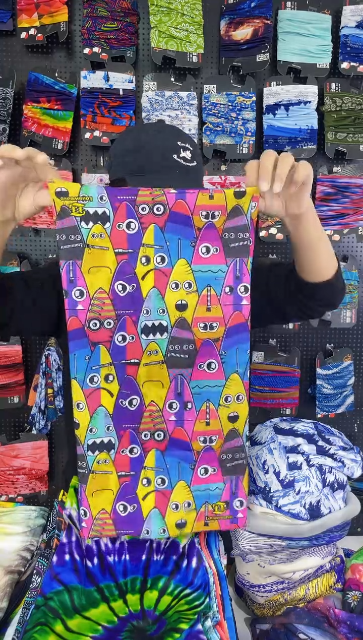 涤纶东*围脖面罩 发带百变魔术巾 孤品高货四季