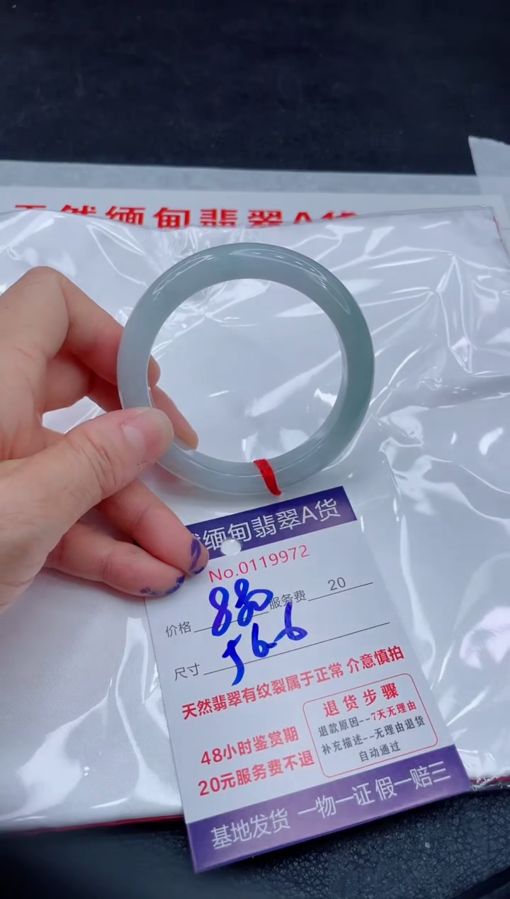 翡翠手镯未镶嵌880.000