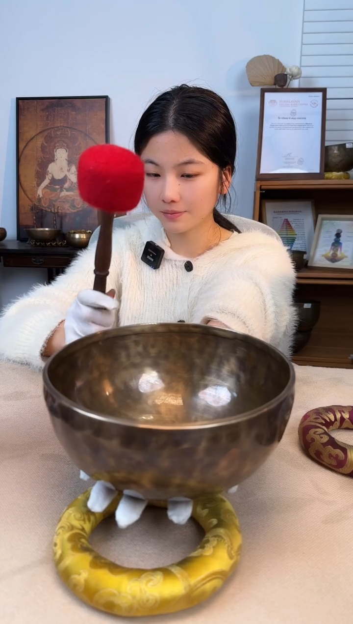 【闪购商品】尚铜阁满月颂钵 21.3 F调