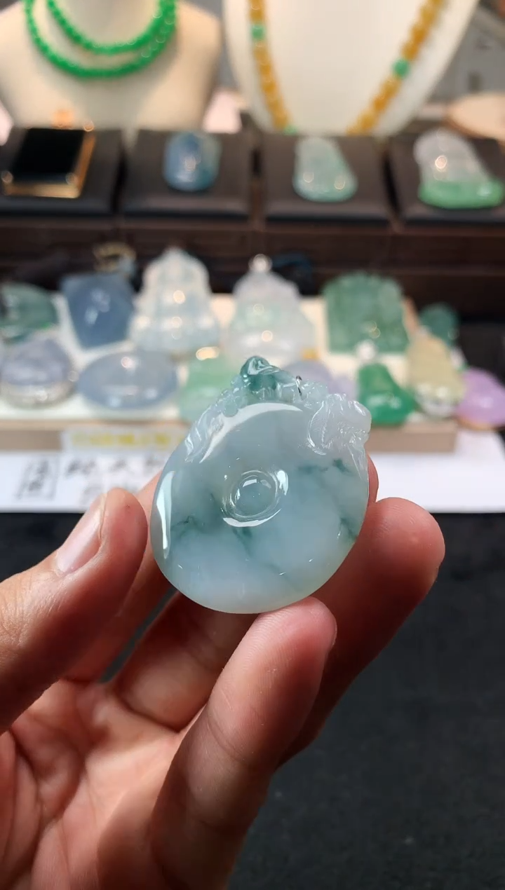 未镶嵌定制翡翠龙***~  S毛货不退不换