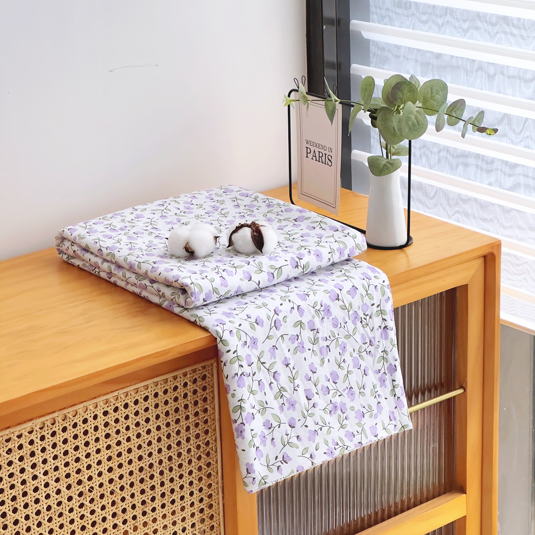 【京かわ会社】全棉被罩200*230cm紫丁香