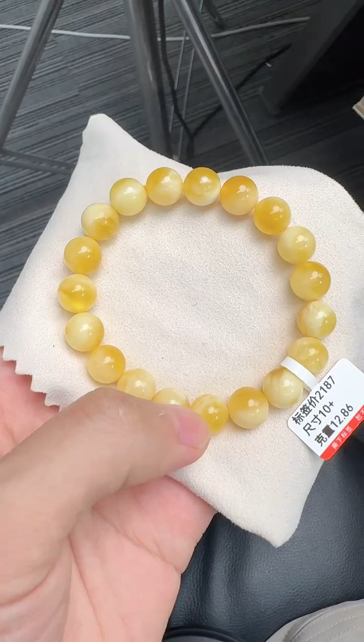 未镶嵌琥珀手串蜜蜡手串