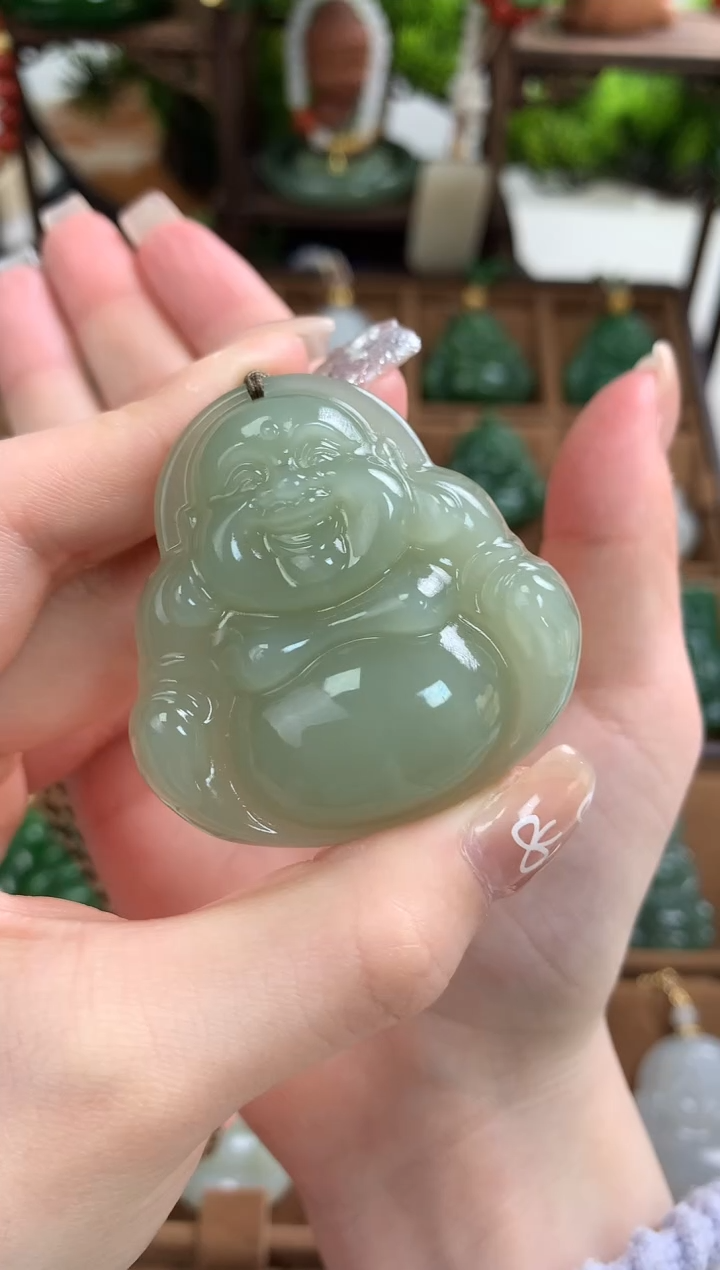 【闪购商品】和田玉颈饰未镶嵌吊坠47mm左右