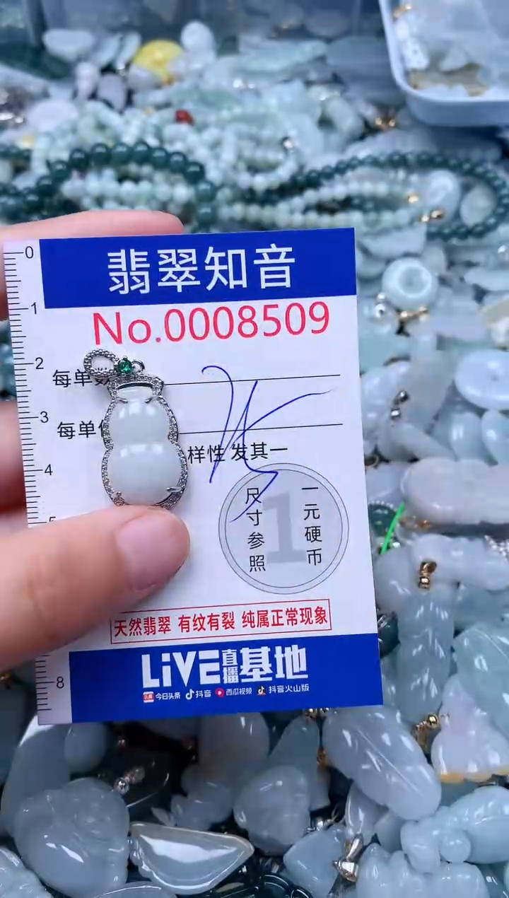 【闪购商品】翡翠吊坠(不含链)未镶嵌8509