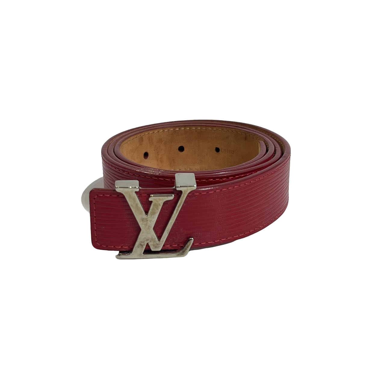 99新 LouisVuitton/路易威登 蔚蓝/水波纹腰带/85码/LZ615P051