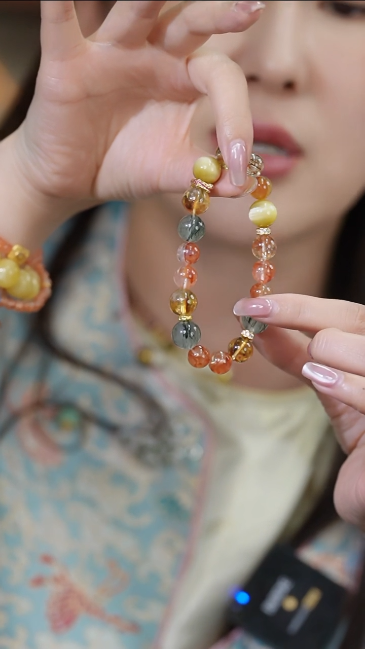 【闪购商品】定制水晶手串未镶嵌手串0209027