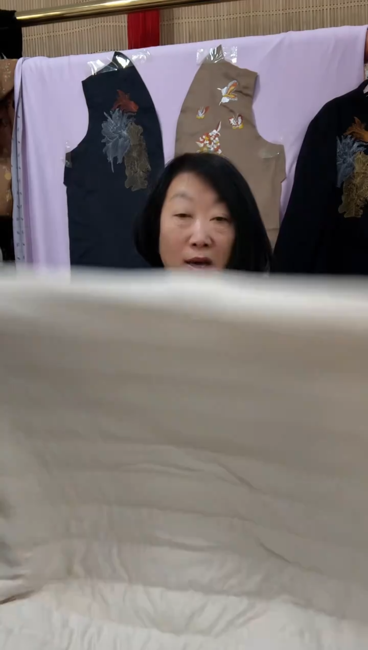 处理绗棉布头一块      102号