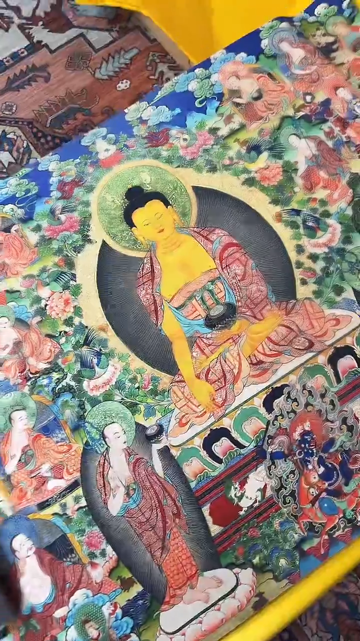 卷轴画绘画类唐卡 16046