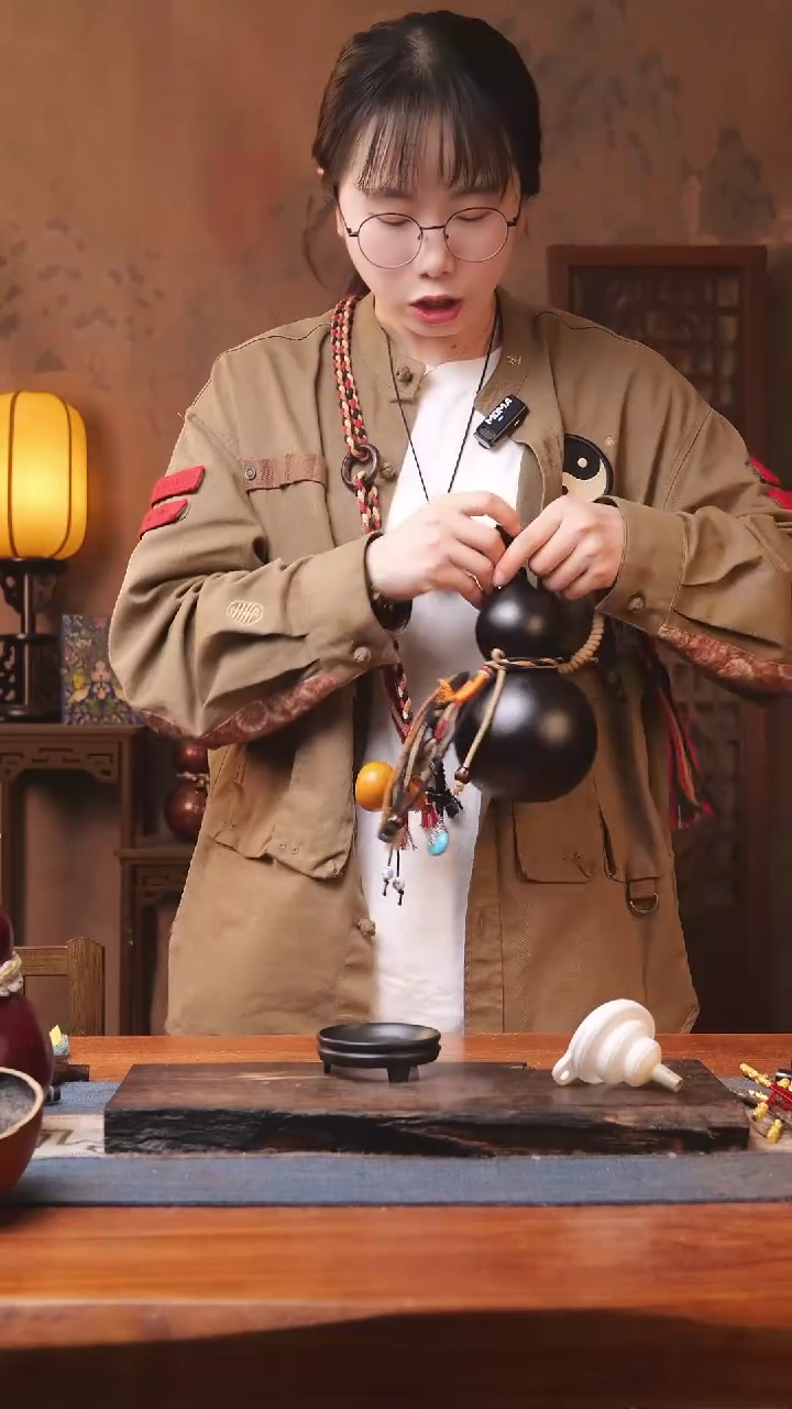 【闪购商品】107号精品大漆葫芦防腐防渗装水茶酒