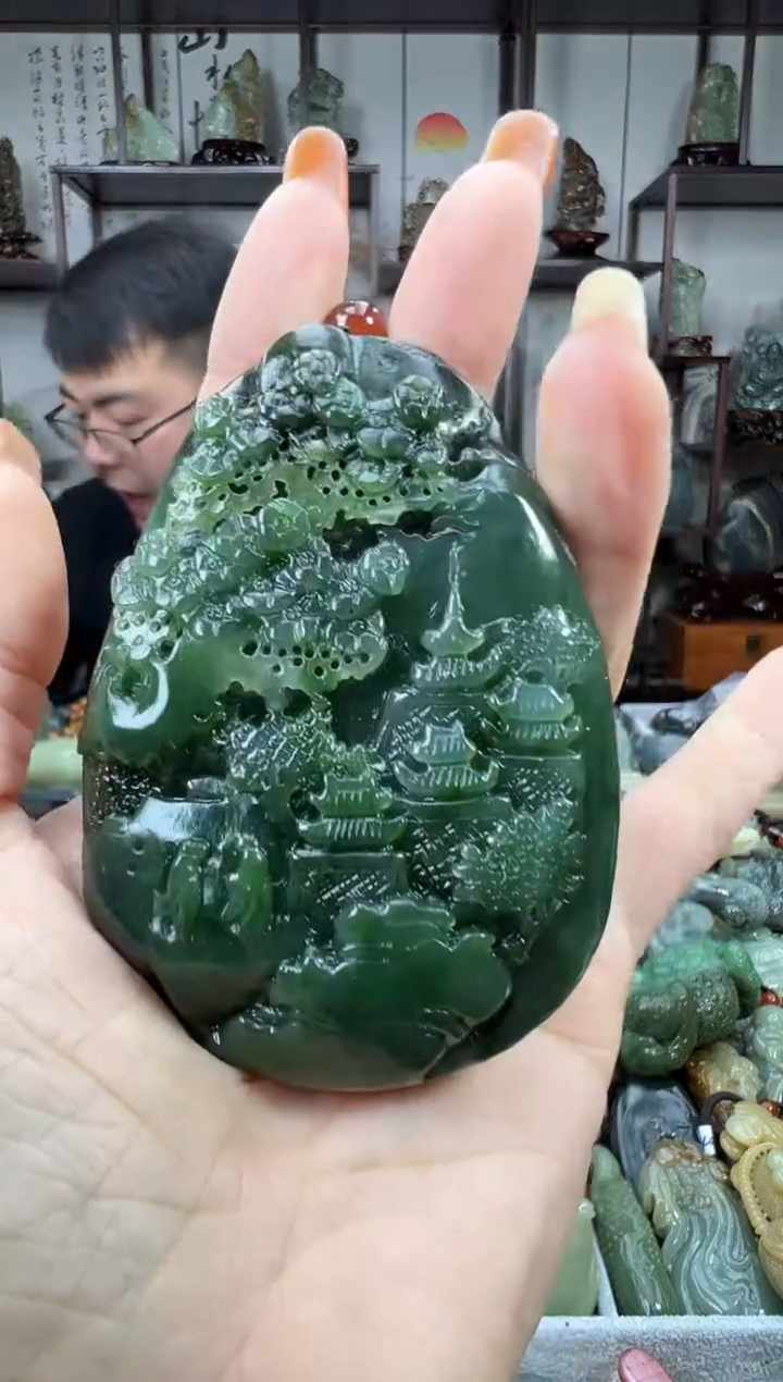 未镶嵌和田玉把件1