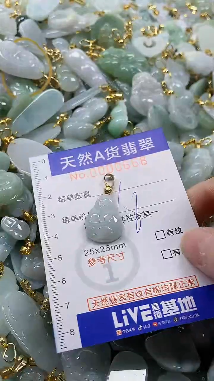 颈饰未镶嵌翡翠纯天然a货翡翠