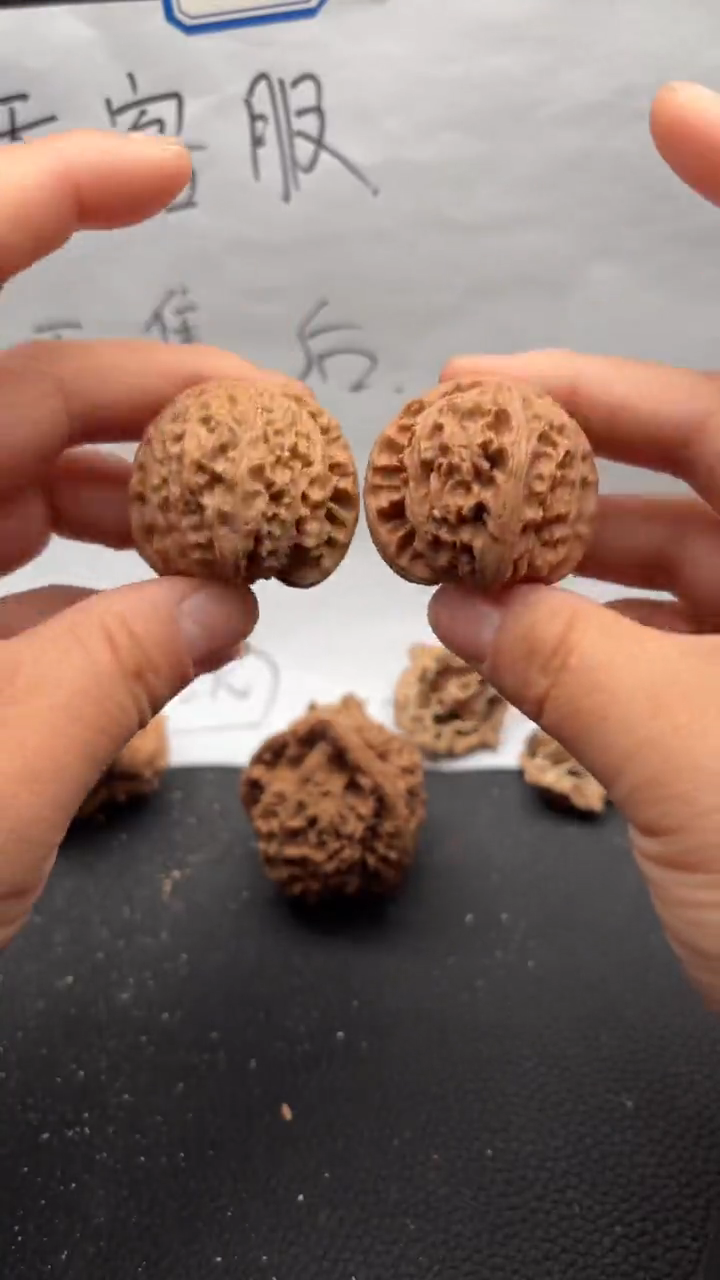 把件文玩核桃524白狮子