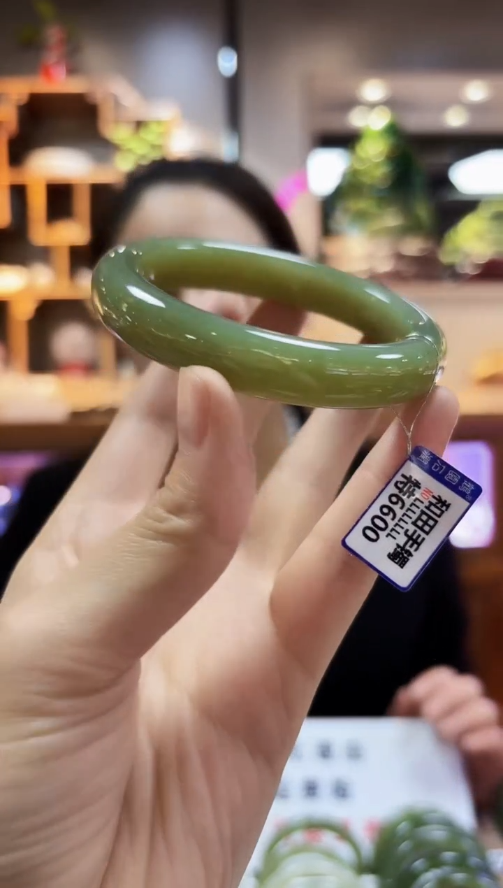 【闪购商品】和田玉58.6未镶嵌手镯