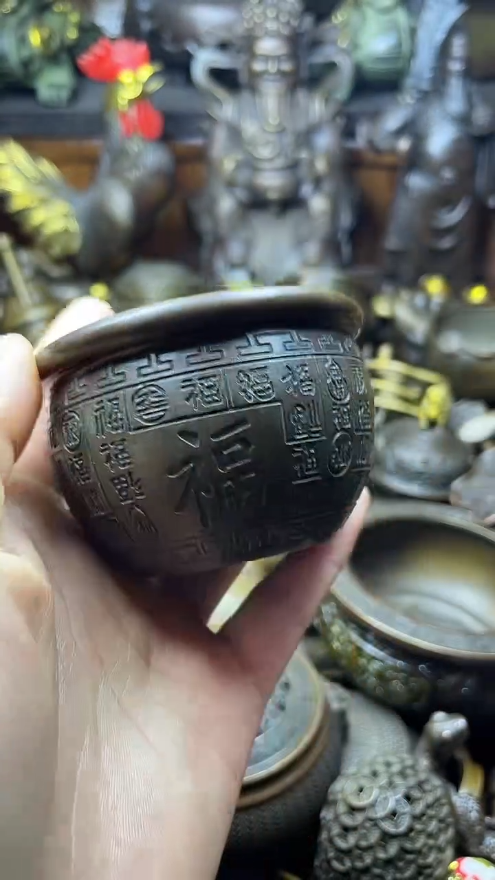 闪购链接，点击下单，有运费险，铜摆件