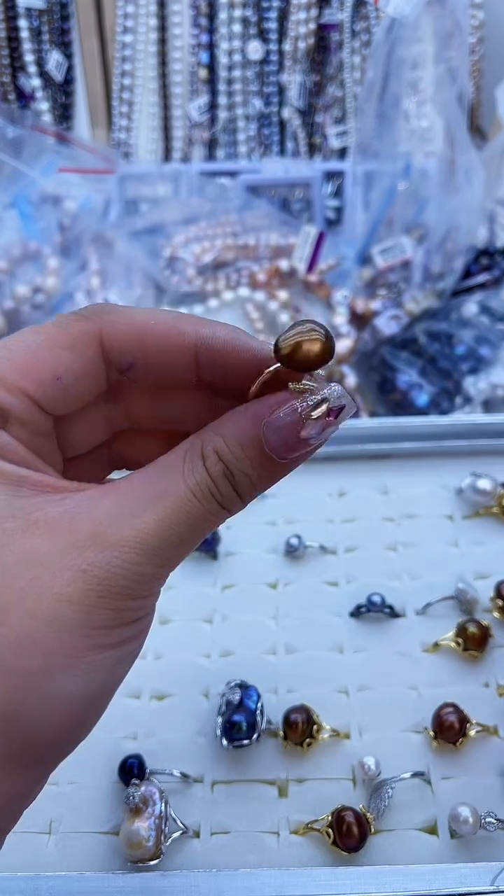 【闪购商品】淡水珍珠戒指未镶嵌679