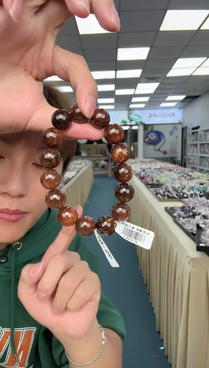 未镶嵌手串水晶3黑金超七14m