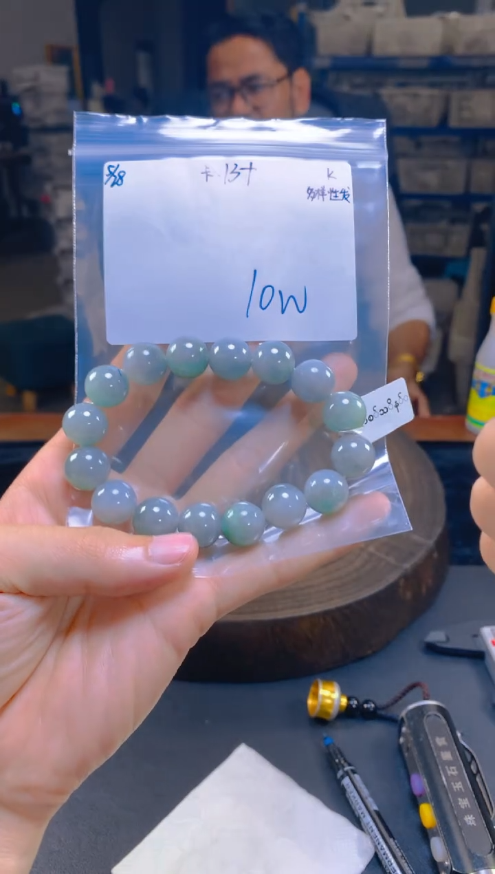 定制翡翠未镶嵌翡翠珠串 多样性发货