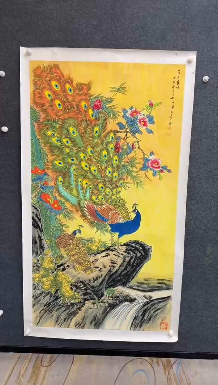【闪购商品】国画1.16-展馆-黄春香-六尺整-119