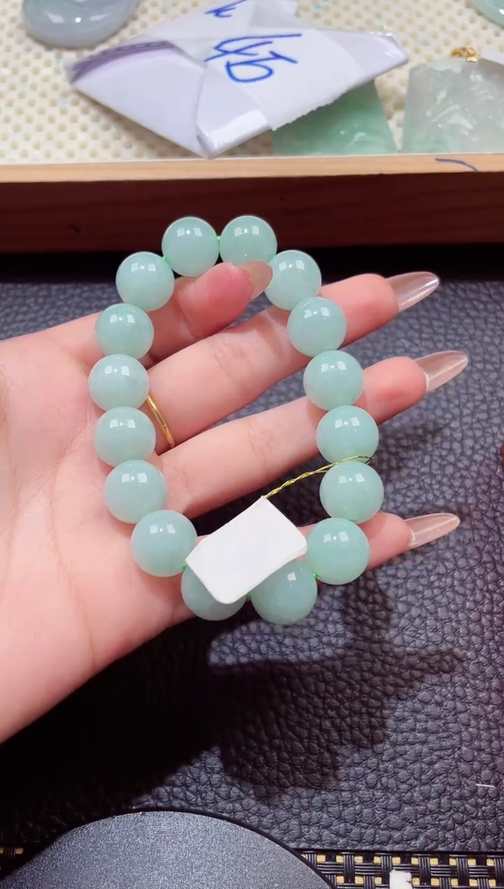 未镶嵌手串翡翠349