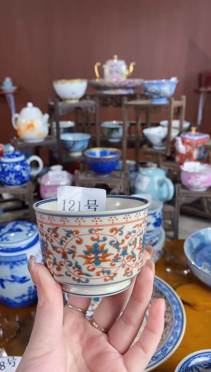 【闪购商品】杯景德镇陶瓷一个///121