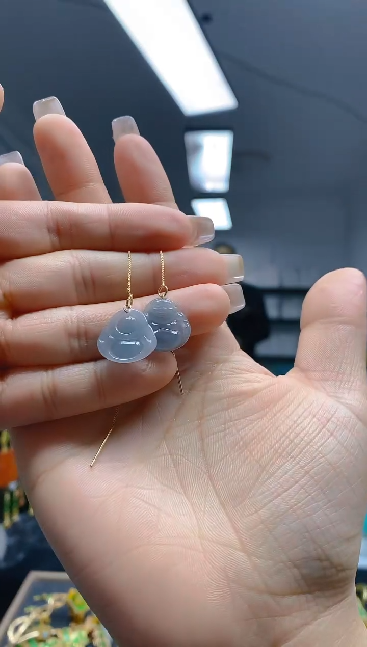 【闪购商品】翡翠耳饰合金237翡翠耳线
