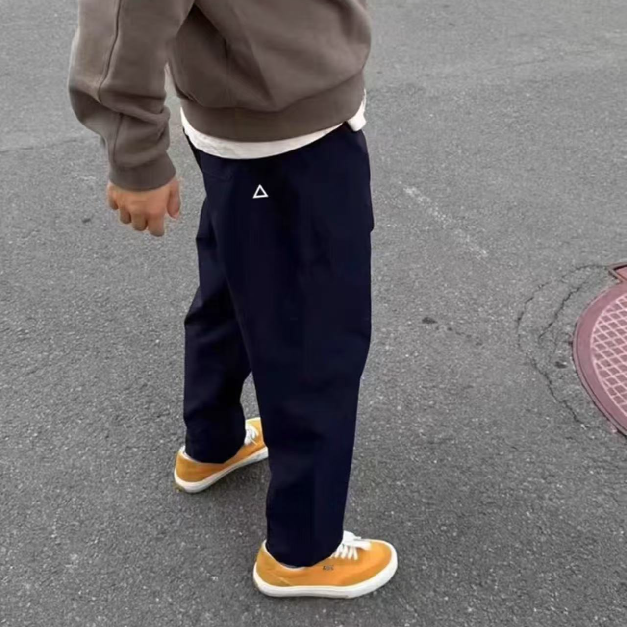 王炸单品！三角标！美式户外运动工装长裤男女情侣同款  24098