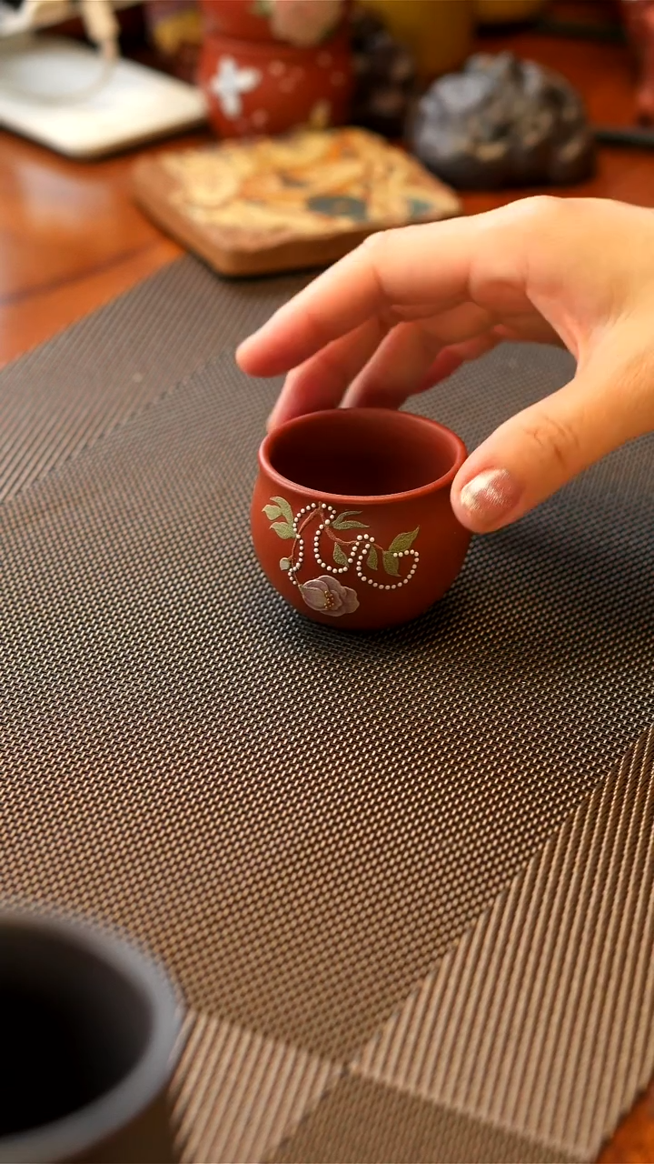 【闪购商品】紫砂茶壶大红袍杯子