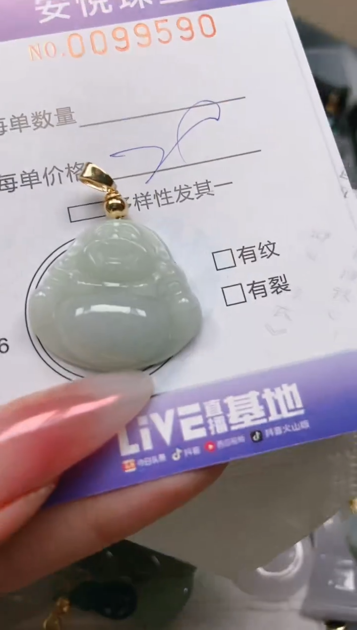 【闪购商品】翡翠颈饰未镶嵌闪购0099590