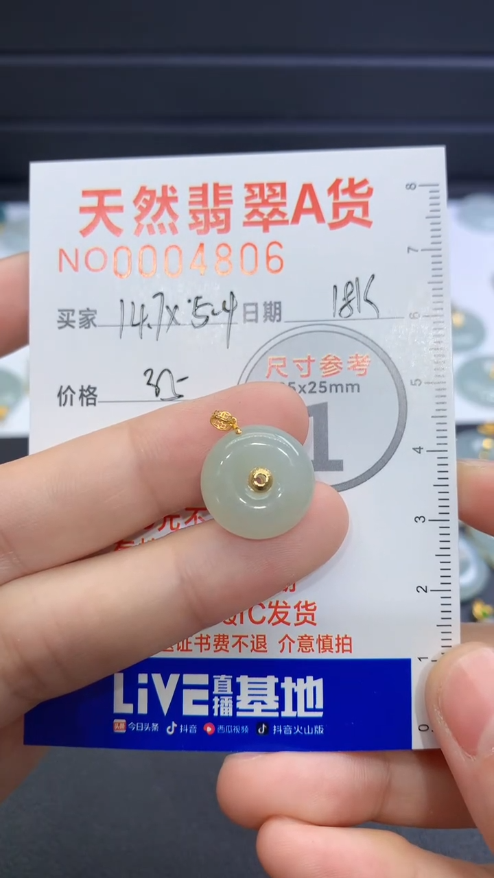 【闪购商品】翡翠颈饰未镶嵌翡翠