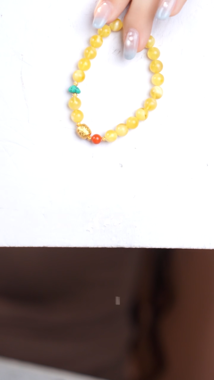 银S925镶嵌蜜蜡手链@@@@@@@