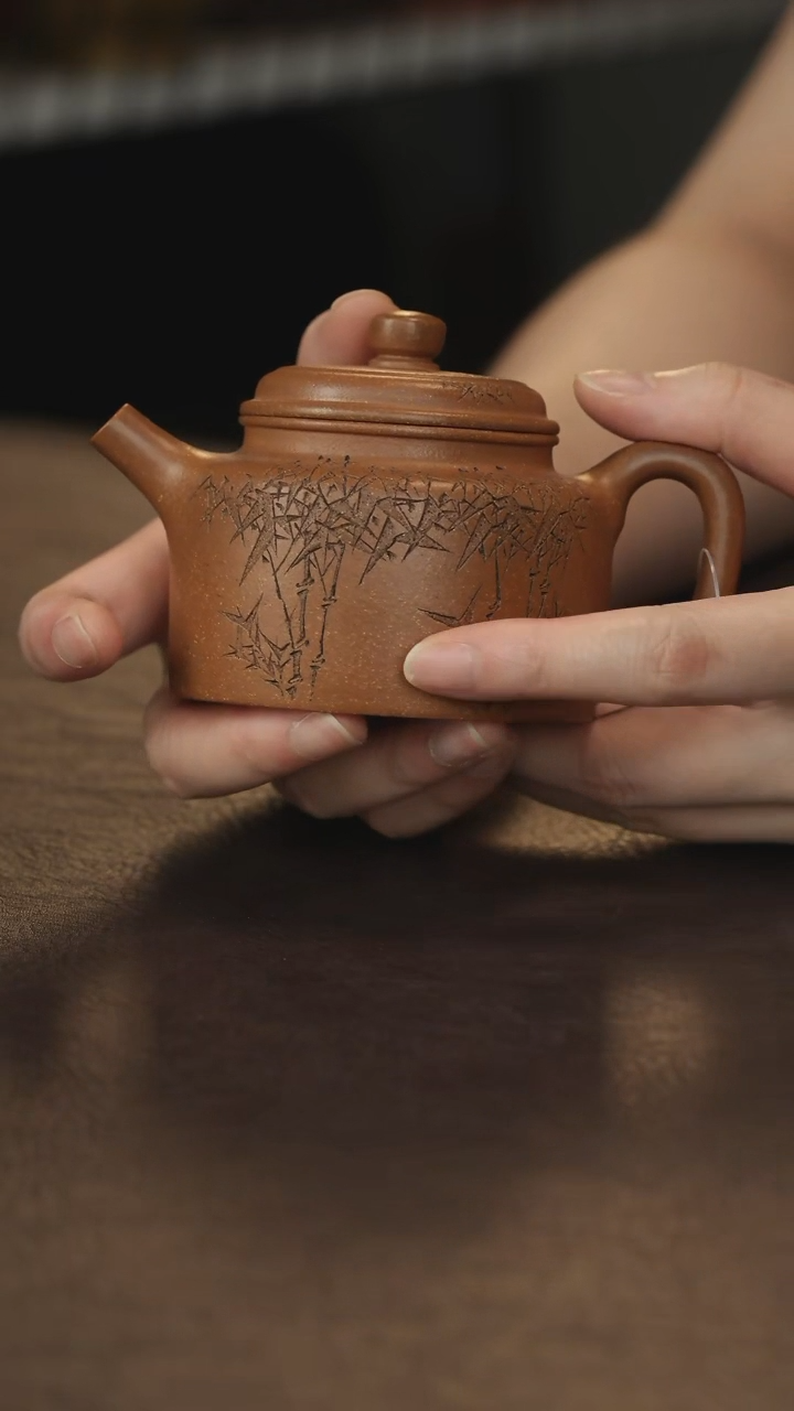 紫砂茶叶罐直播福利李建军桂花砂德钟