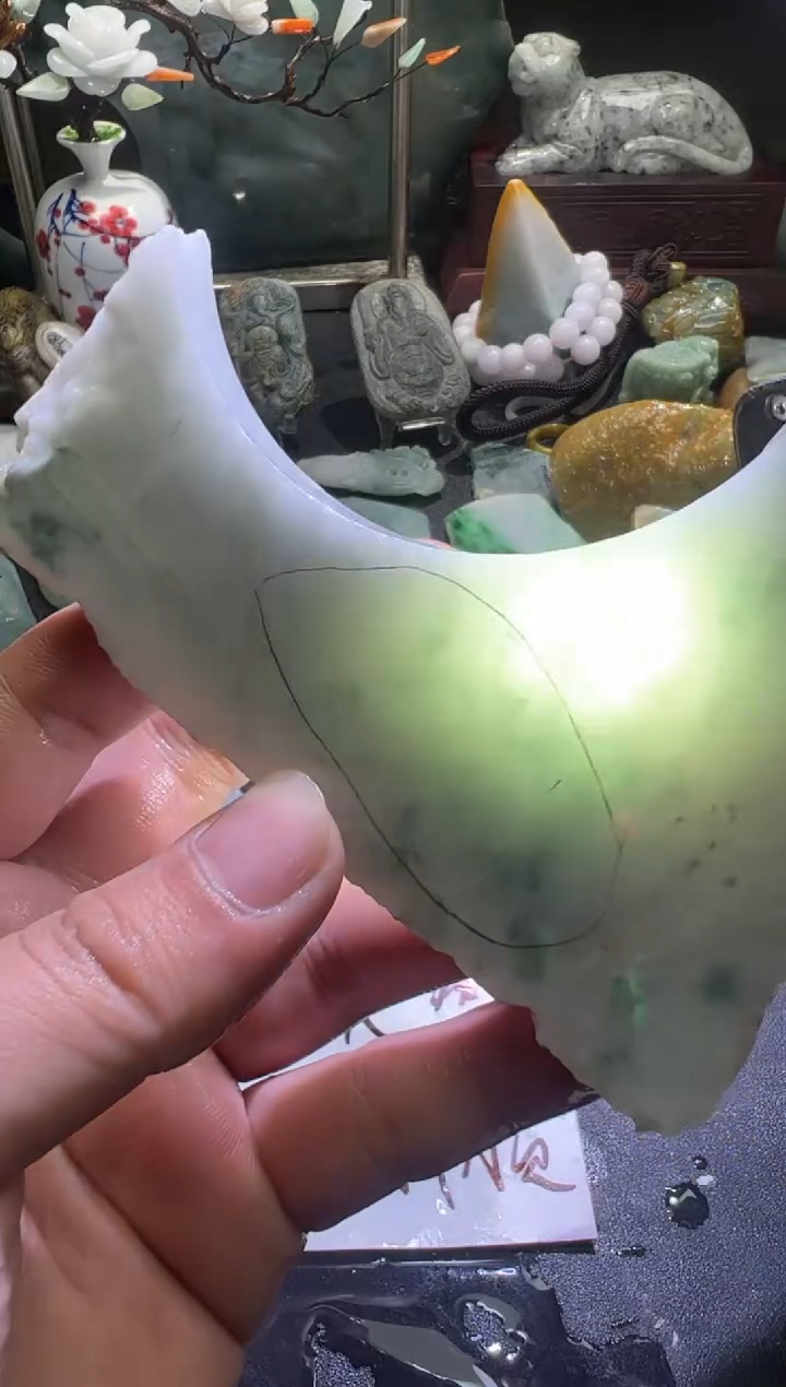 裸石翡翠天然缅甸翡翠A货