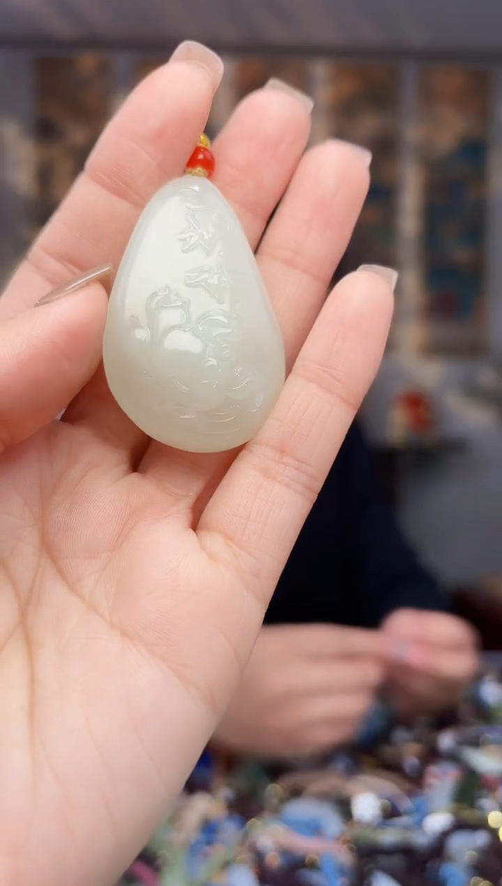 【闪购商品】和田玉挂件未镶嵌拍一发一