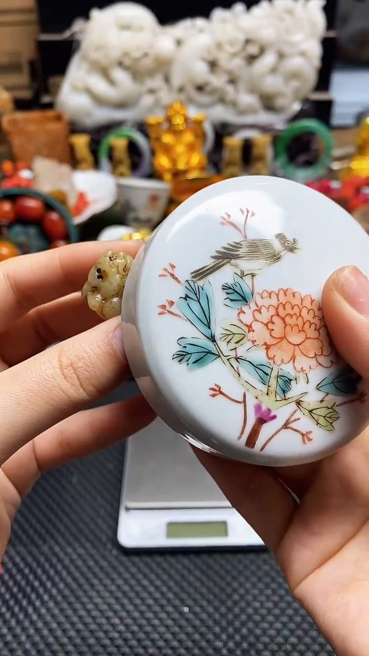 【闪购商品】瓷片瓷片瓷器 摆件1个