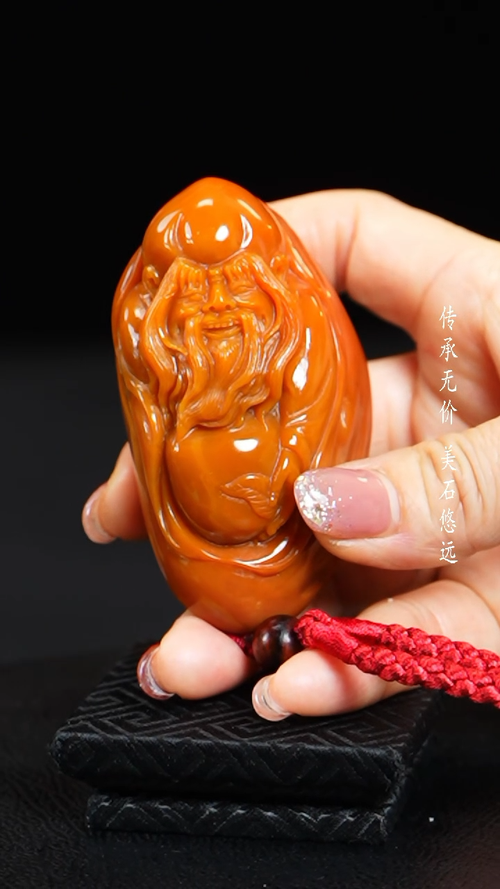 【闪购商品】寿山石田黄石彩冻石印章摆件把件