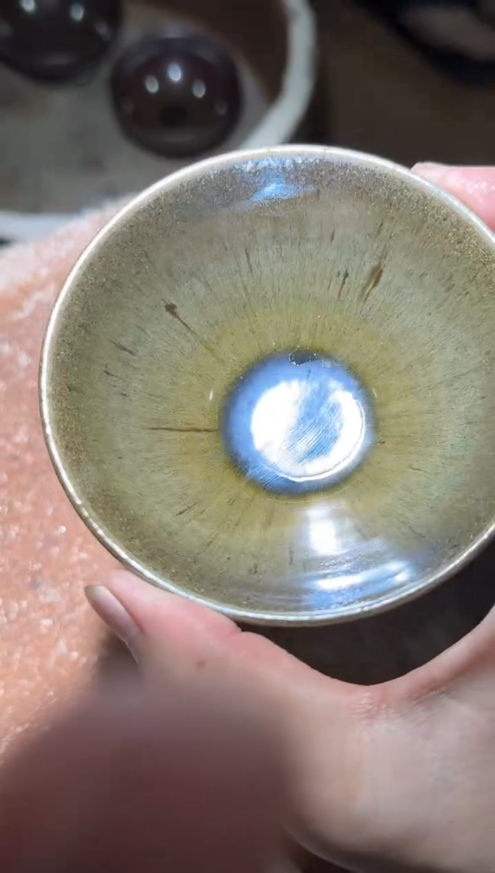 茶盏p**l井苑龙窑林家锋老师开窑现场58