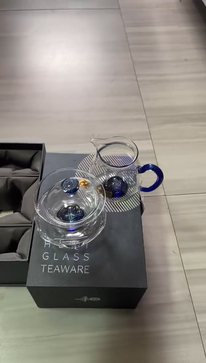 【闪购商品】斑斓/禾荷盖碗+斑斓/清悦茶海