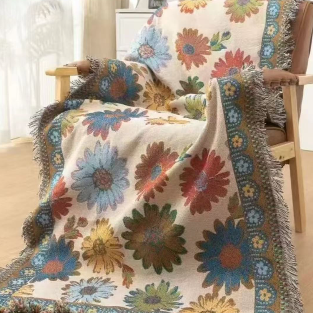 85*235【向阳花】沙发巾