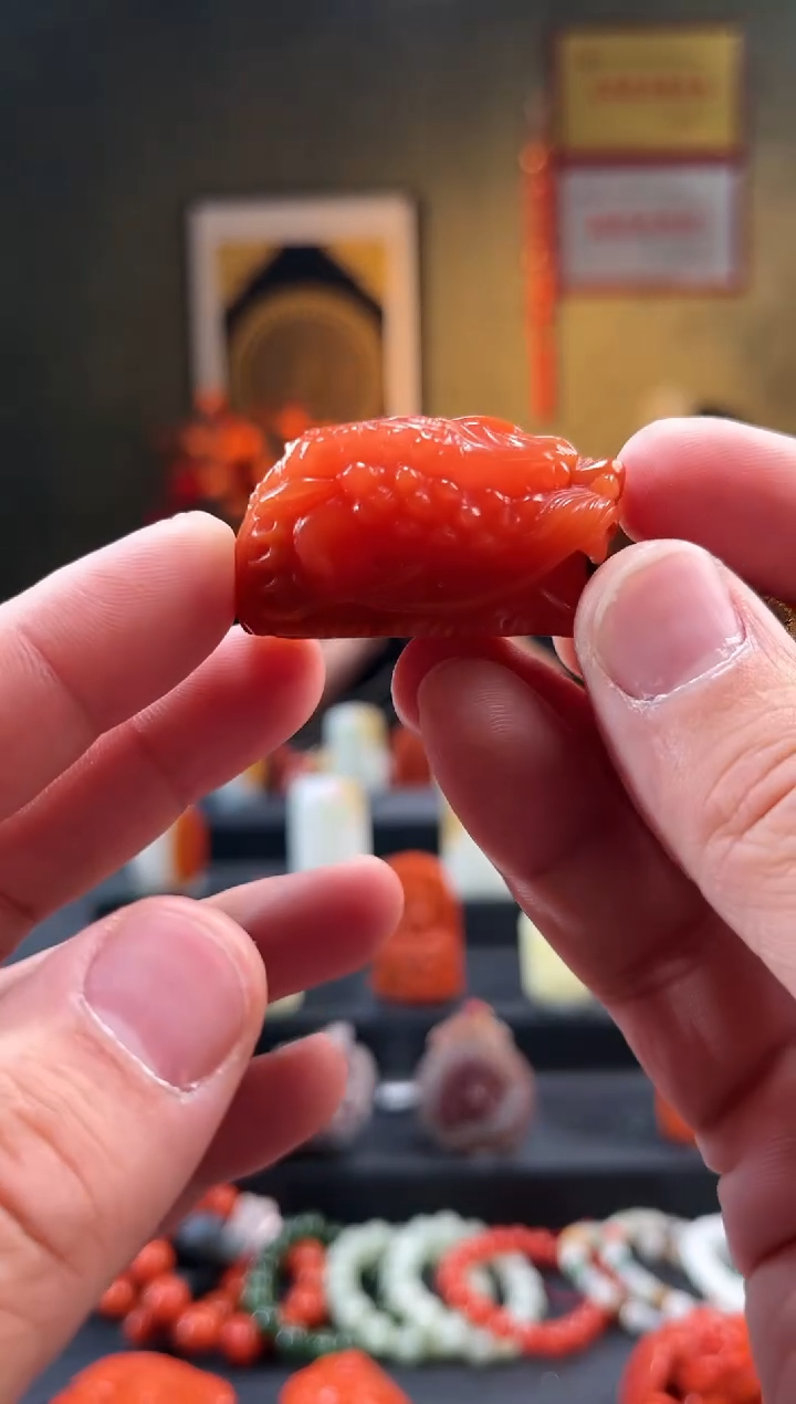 【闪购商品】南红玛瑙颈饰未镶嵌吊坠