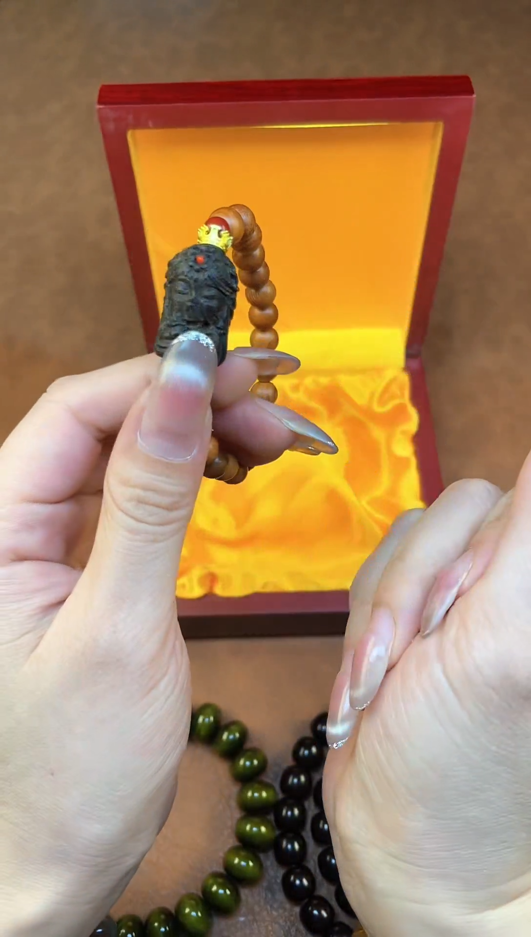 菩提根/象牙果吊坠623精品手串