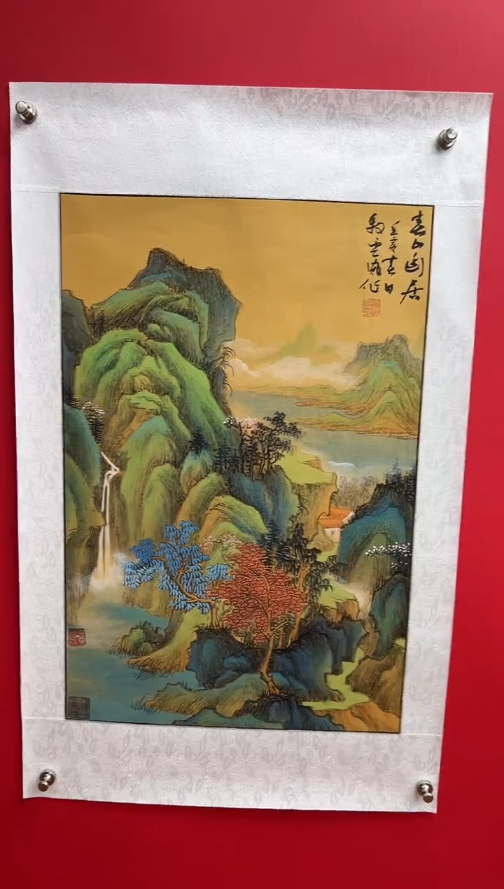 国画娄渊波国画作品-4